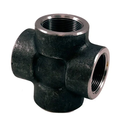 Carbon Steel Threaded Equal Cross